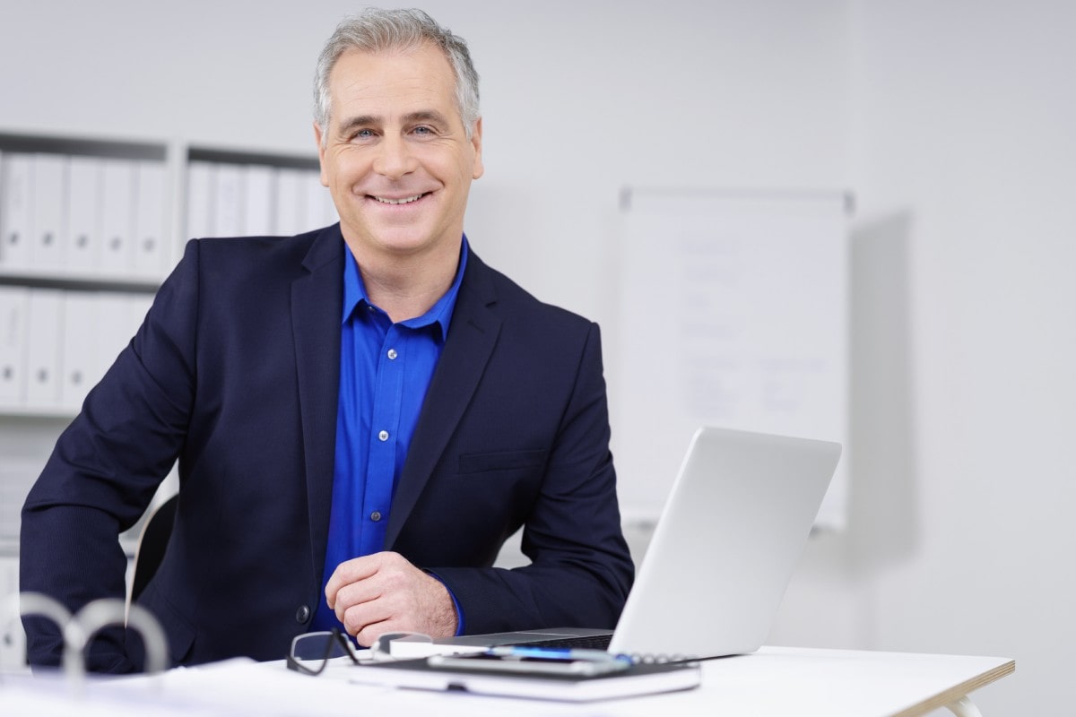 Businessman Smiling